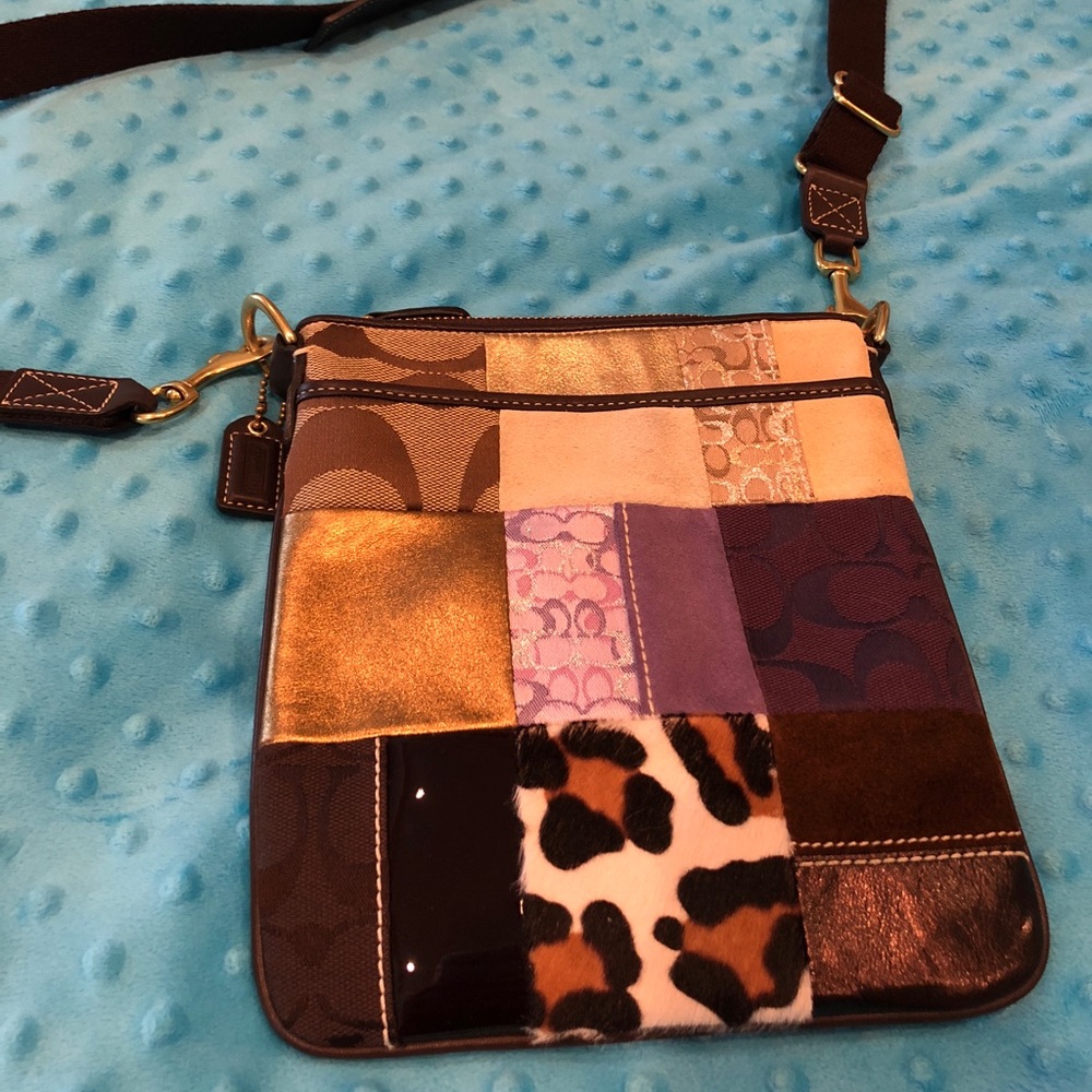 Coach patchwork crossbody